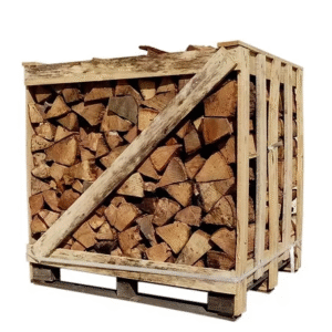 Brennholz – 30 cm – trocken – Holzmix – Palette 1 m³ – 1,5 Raummeter